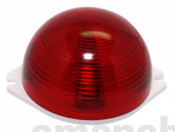 Строб (красный) (СБ-1) Оповещатель охранно-пожарный световой пульсирующий