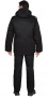 Куртка СИРИУС-БЕЗОПАСНОСТЬ зимняя удлиненная, черная