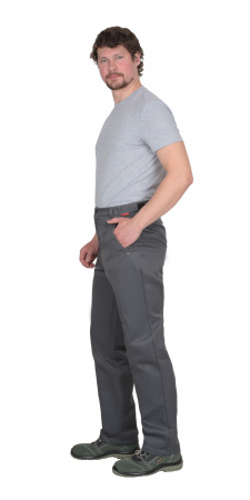 Костюм СИРИУС-ФАВОРИТ куртка, брюки т.серый со св.серым