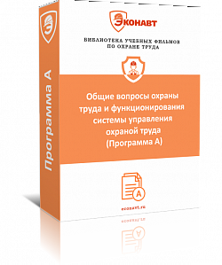 Общие вопросы охраны труда и функционирования системы управления охраной труда (Программа А) (фильм/курс)
