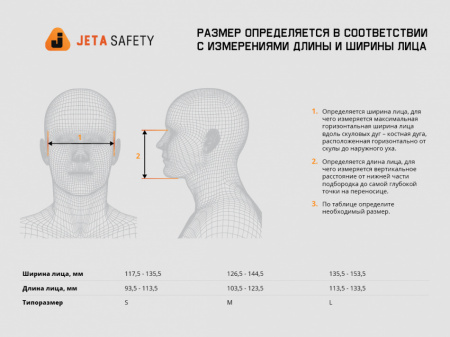 Комплект для защиты дыхания Jeta Safety J-SET 6500