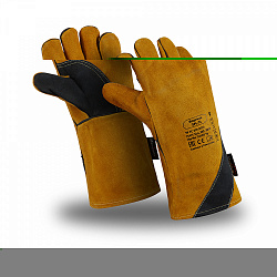 Перчатки Manipula Specialist® Флагман (спилок/джинса+флис), SPL-74/TG-692