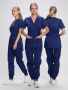 Костюм женский MedLine® Марго (тк.Смесовая,145), т.синий