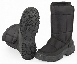 Сапоги женские Дутые Аляска ПВХ Step (арт.12-51-5), черный