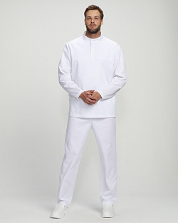 Костюм мужской Хаспфуд-Стандарт (тк.Смесовая,160), белый