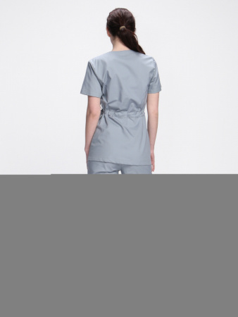 Костюм женский Стар-001 (тк.Коттон-Рич,130) MedLine, серый