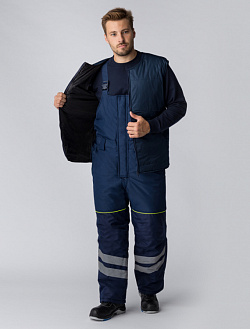 Костюм зимний ProflineSpecialist (тк.Мембрана) п/к, т.синий
