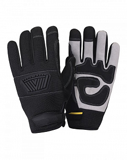 Перчатки ПРОФИ-01-SP Safeprotect (искусственная кожа/трикотаж) (х12х120)