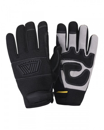 Перчатки ПРОФИ-01-SP Safeprotect (искусственная кожа/трикотаж) (х12х120)