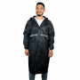 Плащ-дождевик синий XXXL нейлоновый с ПВХ сигнальный на молнии Samtools