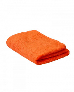 Полотенце махровое (40х70) оранжевый (orange pepper) 430 г/м2 (Туркмения) (х180)