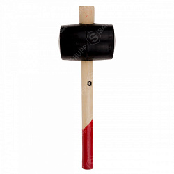 Молоток резиновый с деревянной ручкой 450 г Samtools
