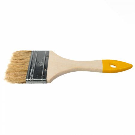 Кисть малярная плоская с деревянной ручкой 75 мм (3") Samtools