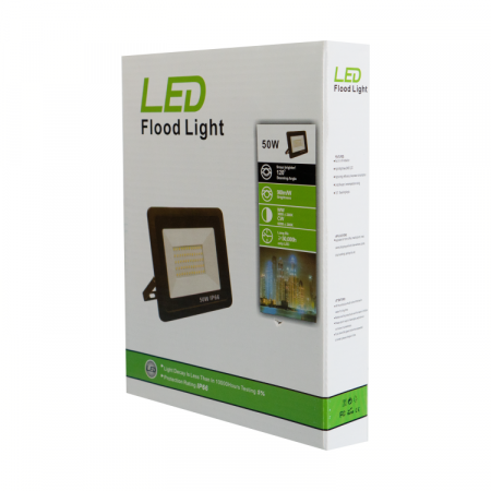 Прожектор светодиодный 50W IP66 Samtools (холодный свет)