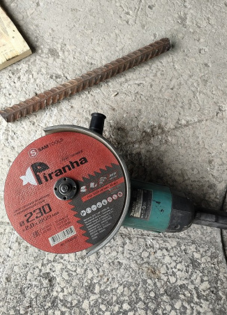 Диск отрезной по металлу и нержавеющей стали (230х2х22.2) Samtools Piranha PRO