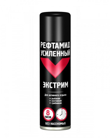 Аэрозоль - Репелент Рефтамид® Экстрим, Усиленный, 150мл/24 шт. в уп