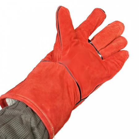 Краги утепленные Samtools красные, р 14/3XL, 35 см