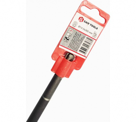 Бур по бетону SDS-plus 14х260 мм, Samtools