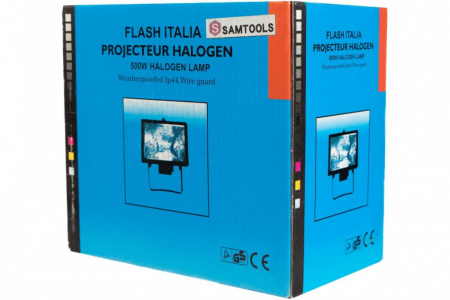 Прожектор галогеновый 500 Вт IP44 Samtools (без лампы)