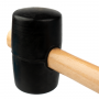 Молоток резиновый с деревянной ручкой 450 г Samtools