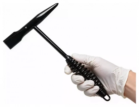 Молоток сварщика шлакоотбойный SAMTOOLS 460 г клин/пика, черный, 28 см