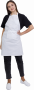 Фартук БЯЗЬ, белый