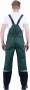 Костюм КМ-10 ЛЮКС летний, зеленый-желтый (Куртка+полукомбинезон)