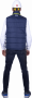 Жилет ФЬЮЖЕН зимний, т/синий