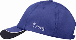 Бейсболка IFORM, синий-черный Импорт