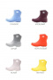 Сапоги ЭВА укороченные, синий (женские)