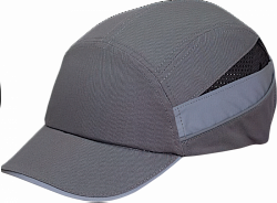 Каскетка РОСОМЗ™ RZ BIOT CAP (92211) серая, светоотражающие полосы