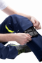 Брюки ACTIVE FLEX / АКТИВ ФЛЕКС, летние, т.синий-флуоресцентный желтый