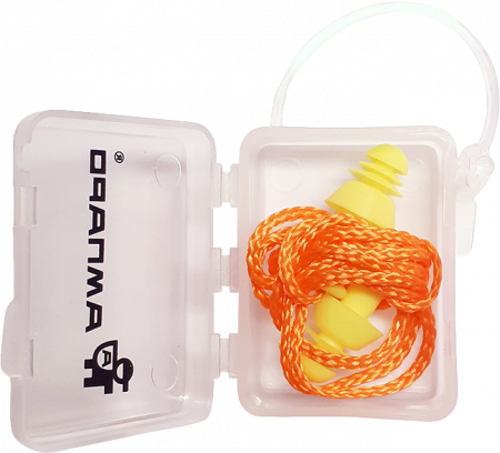 Беруши АМПАРО™ КАСКАД (384718) 30дБ с кордом, в контейнере