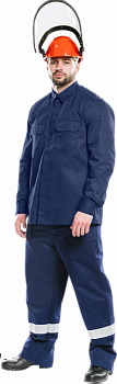 Куртка - рубашка 13.1 кал/см2 из огнезащитной ткани WORKER