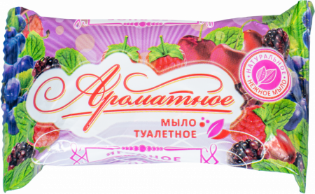 Мыло туалетное 100 г. в цветной упак.