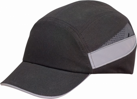 Каскетка РОСОМЗ™ RZ BIOT CAP (92220) черная, светоотражающие полосы